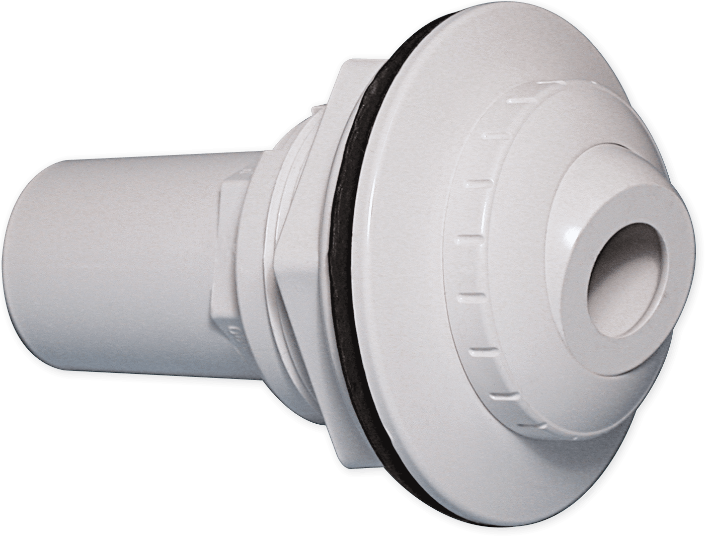 Waterway Deluxe Return Fitting Assembly 3/4" Eyeball, White, Aboveground | 550-9330
