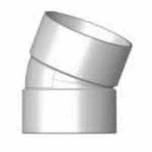 Plastic Trends Sewer Elbow, Hub PVC P Series Sdr-35 22-1/2° Solvent Weld  