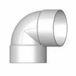 Plastic Trends Sewer Elbow, Hub PVC P Series Sdr-35 90° 1/4 Bend Short Turn Vent Solvent Weld  P202