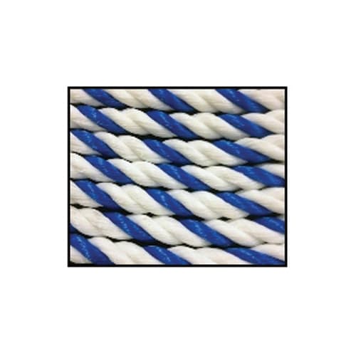 ½X 600' SPOOL POLYPROPYLENE POOL ROPE UV AND CHLORINE STABILIZED, ROT AND MILDEW RESISTANT - BLUE/WHITE - product image