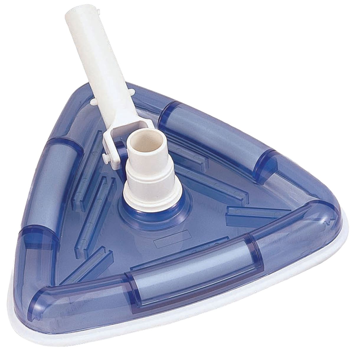 Ocean Blue Transparent Triangular Vac With Snap Adapt Handle, Fits 1 �  Or 1 �  Hose - product image