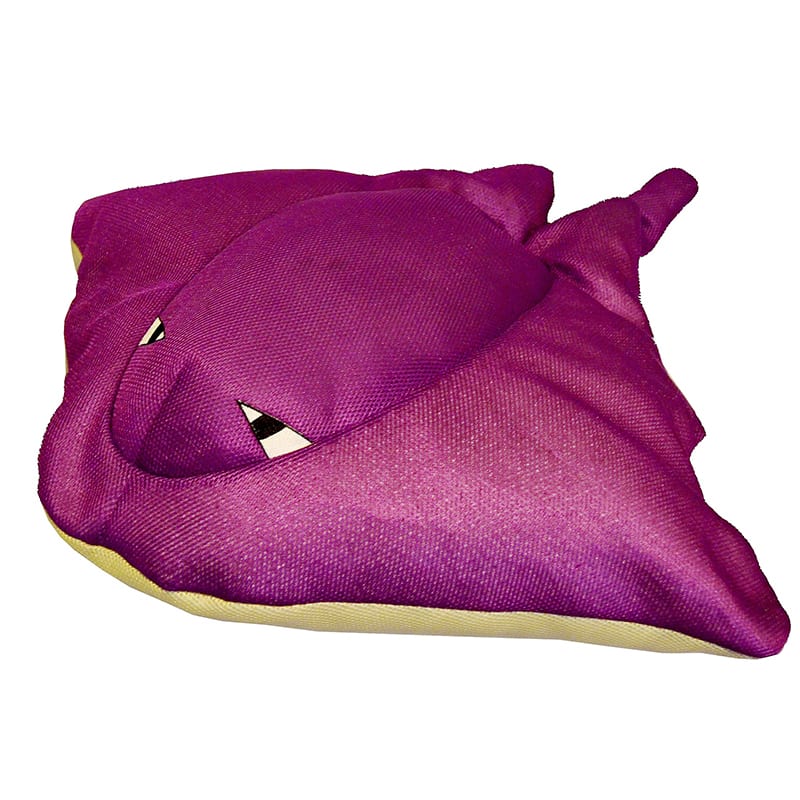 Main Access Seaside Rider Cruz Stingray Floating Stuffed Animal - Purple With Tan - product image