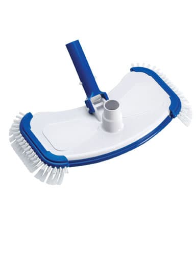 OCEAN BLUE DELUXE VACUUM HEAD WITH SIDE BRUSHES VACUUM HEAD FLEXIBLE W/SIDE BRUSHES DELUX - product image