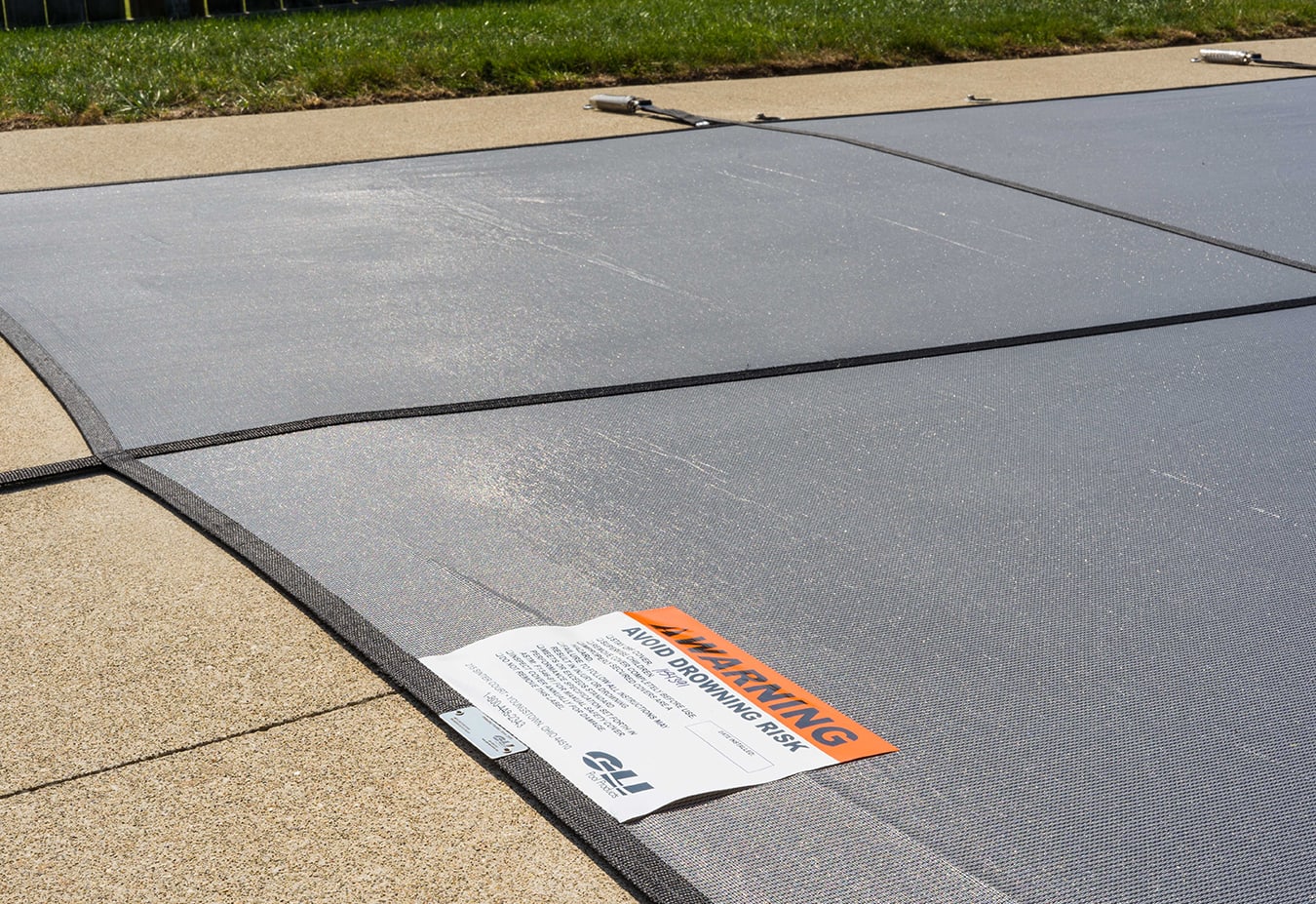 GLI 20X40 RECT 22X46 CES 4X8 GRAY PROMESH SAFETY COVER 5X5 image 3