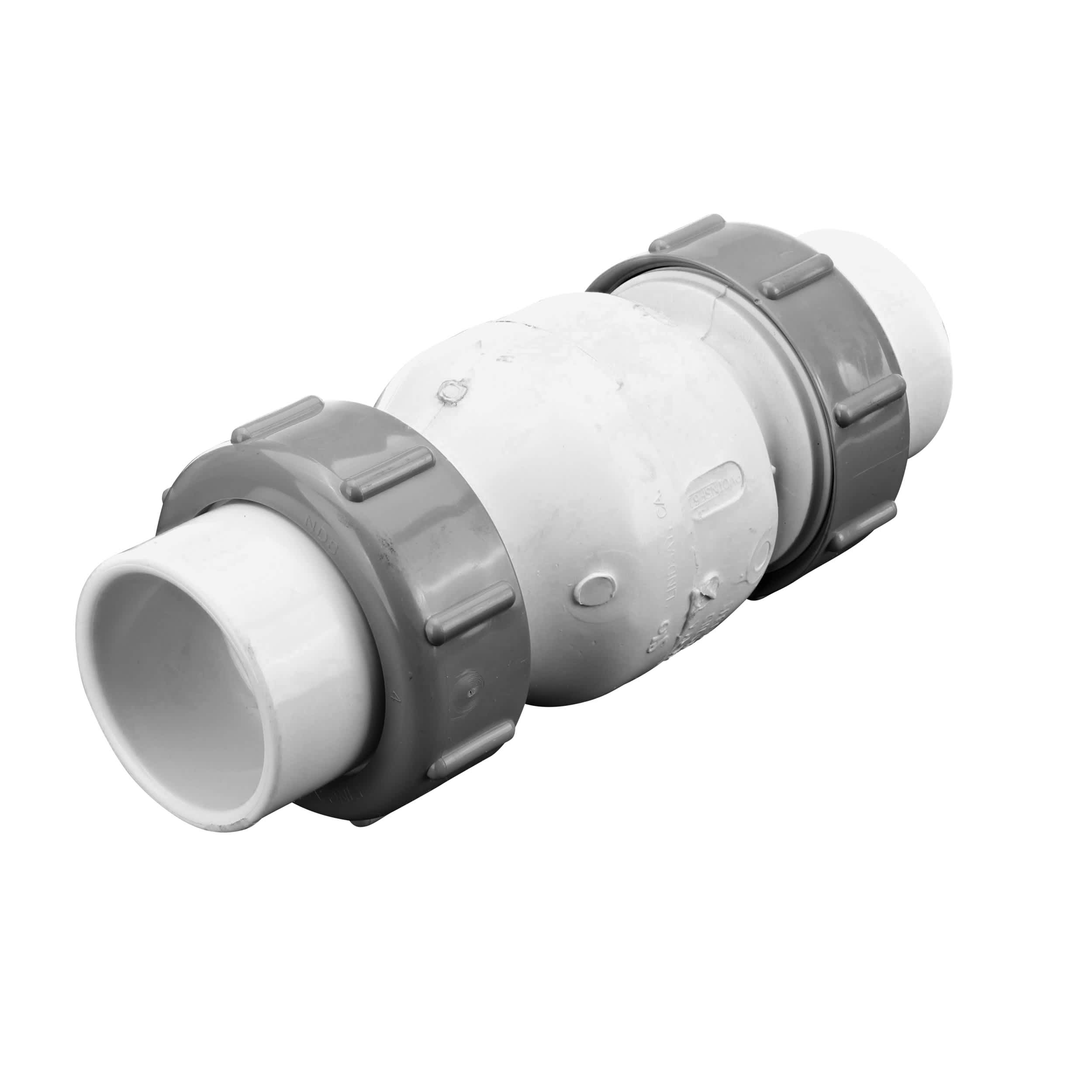 1-1/2" Flo Control PVC Tu Spring Check Vlv. True Union - product image
