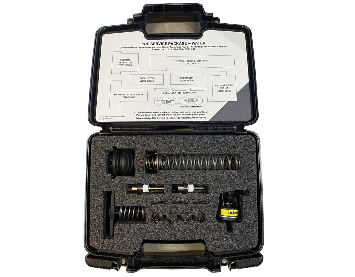 Pentair MasterTemp Heater Pro Service Package, Water System Parts | 461102 image 2