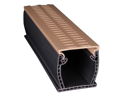 STEGMEIER FLOWMASTER 3 DECK DRAIN TAN (10' LENGTH, 4/CTN) image 2