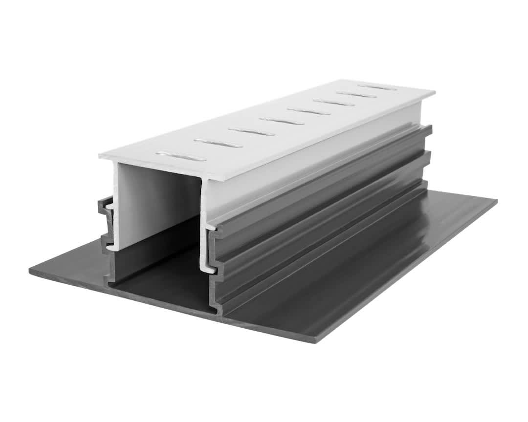 STEGMEIER ADJUSTABLE HEIGHT PAVER DRAIN TAN (10' LENGTH, 8/CTN) - product image