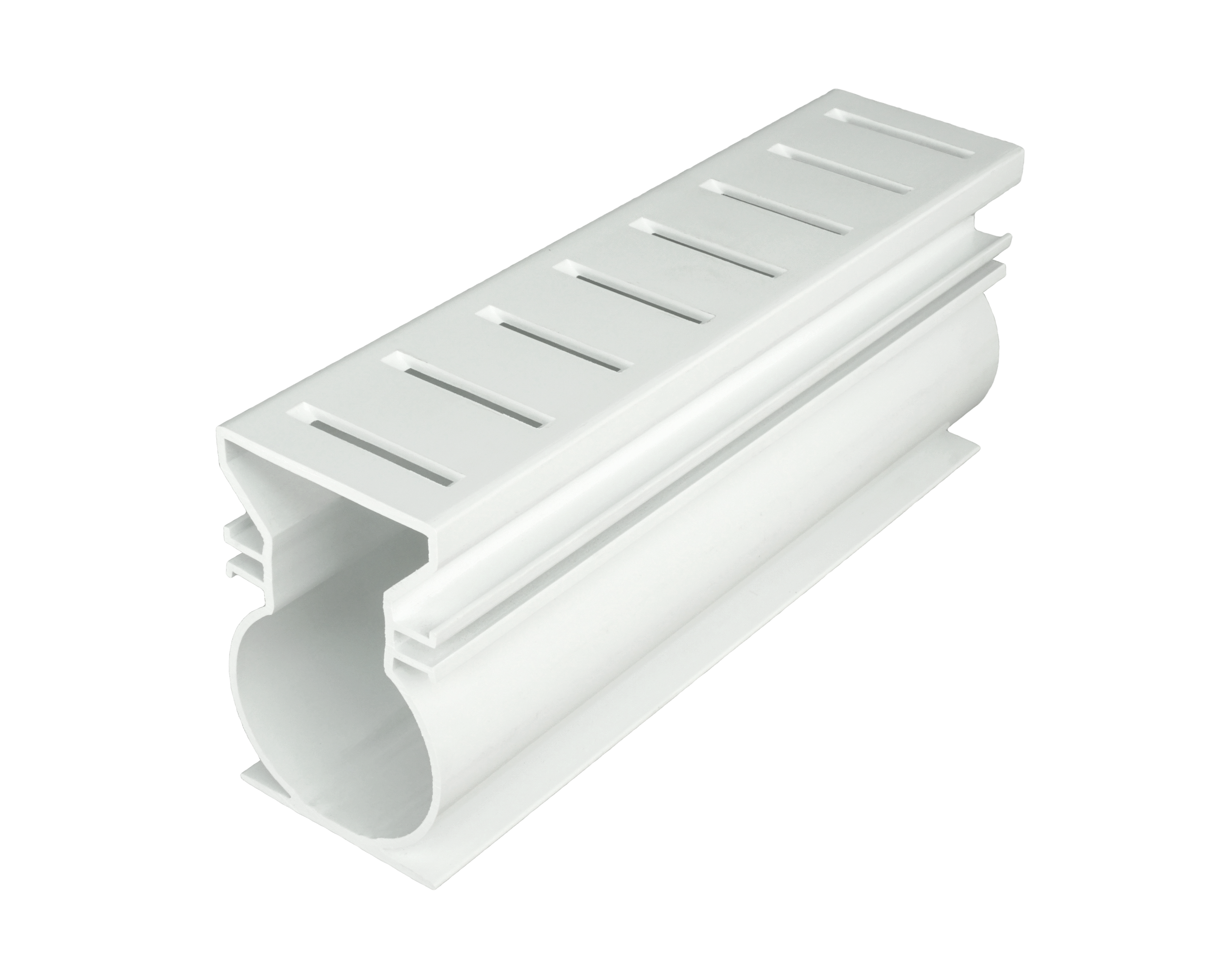 STEGMEIER SUPER DRAIN WHITE (10' LENGTH, 8/CTN) - product image
