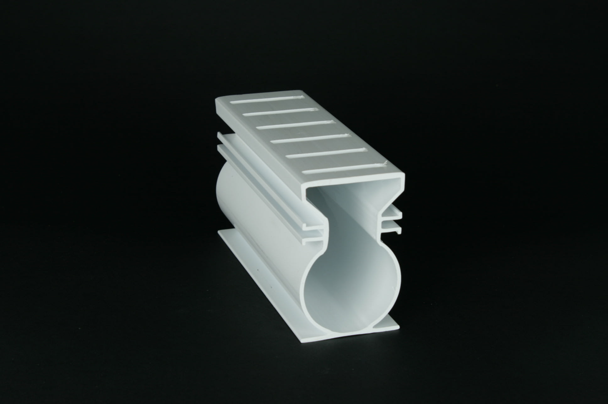 STEGMEIER SUPER DRAIN WHITE (10' LENGTH, 8/CTN) image 2