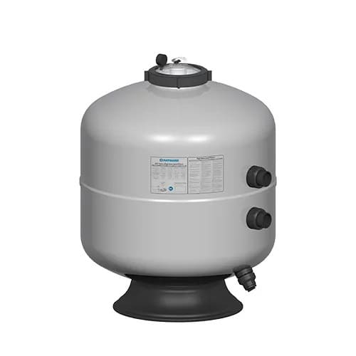 Hayward HCF Series 34in Laminated Sand Filter, 6.31 sq. ft, 750 lbs Sand, 72,000 gallons, 120 GPM, Commercial Pool  