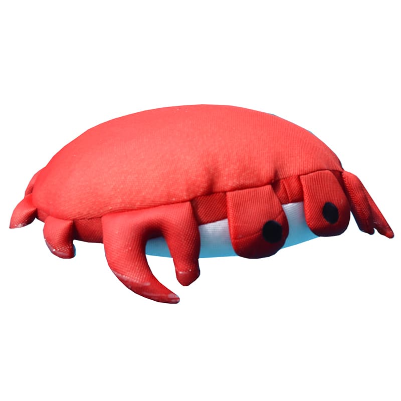 Main Access Seaside Rider Sandy Crab Floating Stuffed Animal - Red With White - product image