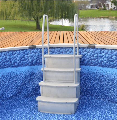 Main Access Easy Entry 36" Drop-in Step w/ Dual Handrails image 2