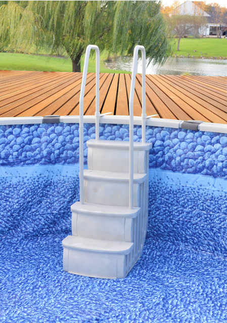Main Access iStep 26" Drop-in Step w/ Dual Handrails image 2