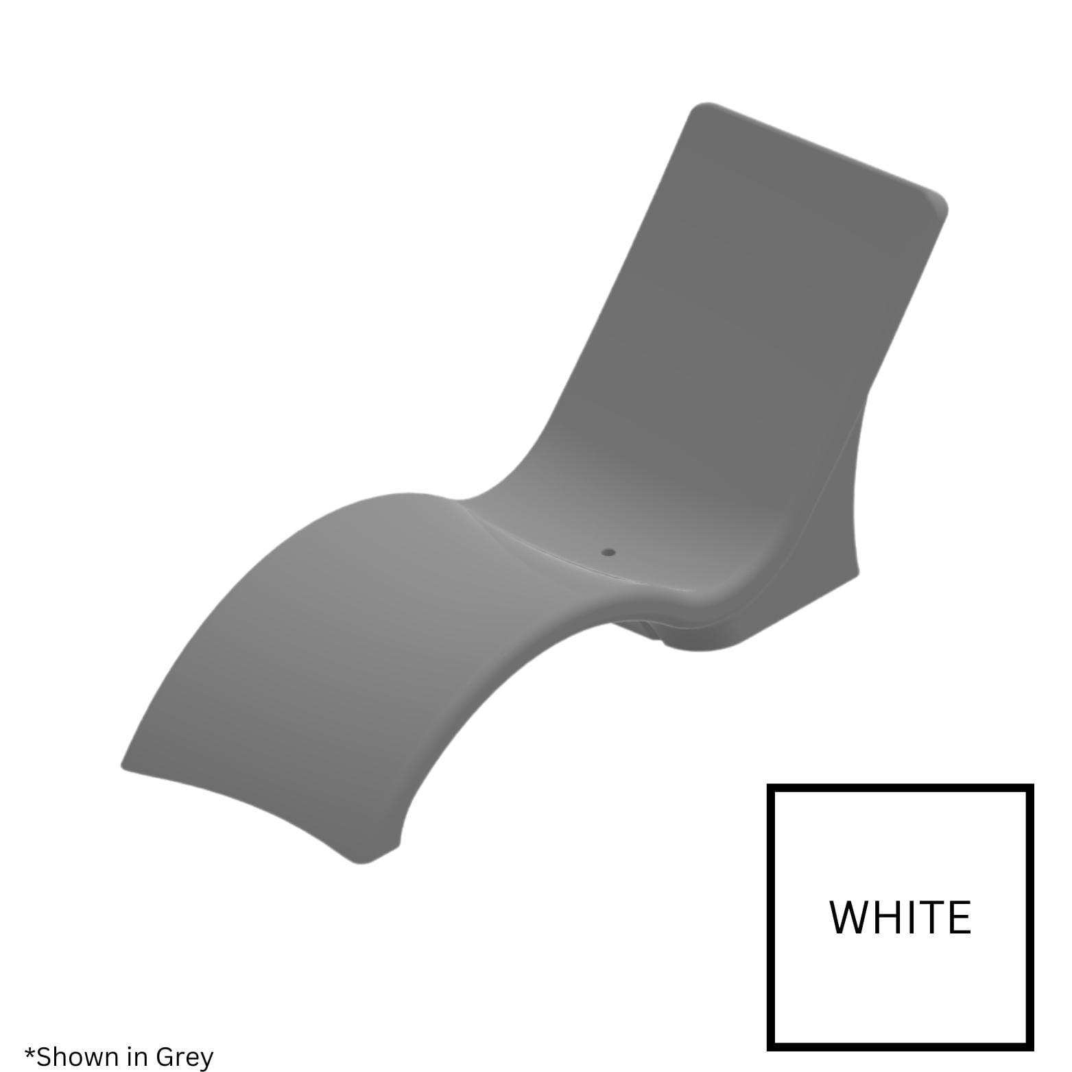 GPP LOUNGE CHAIR - WHITE - product image