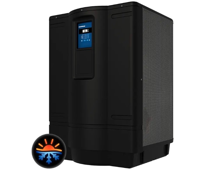 Hayward HeatPro Series Heat+Chill Pump, Cooling 72K BTU, Heating 120K BTU, 230 V, 60 Hz, Single Phase  