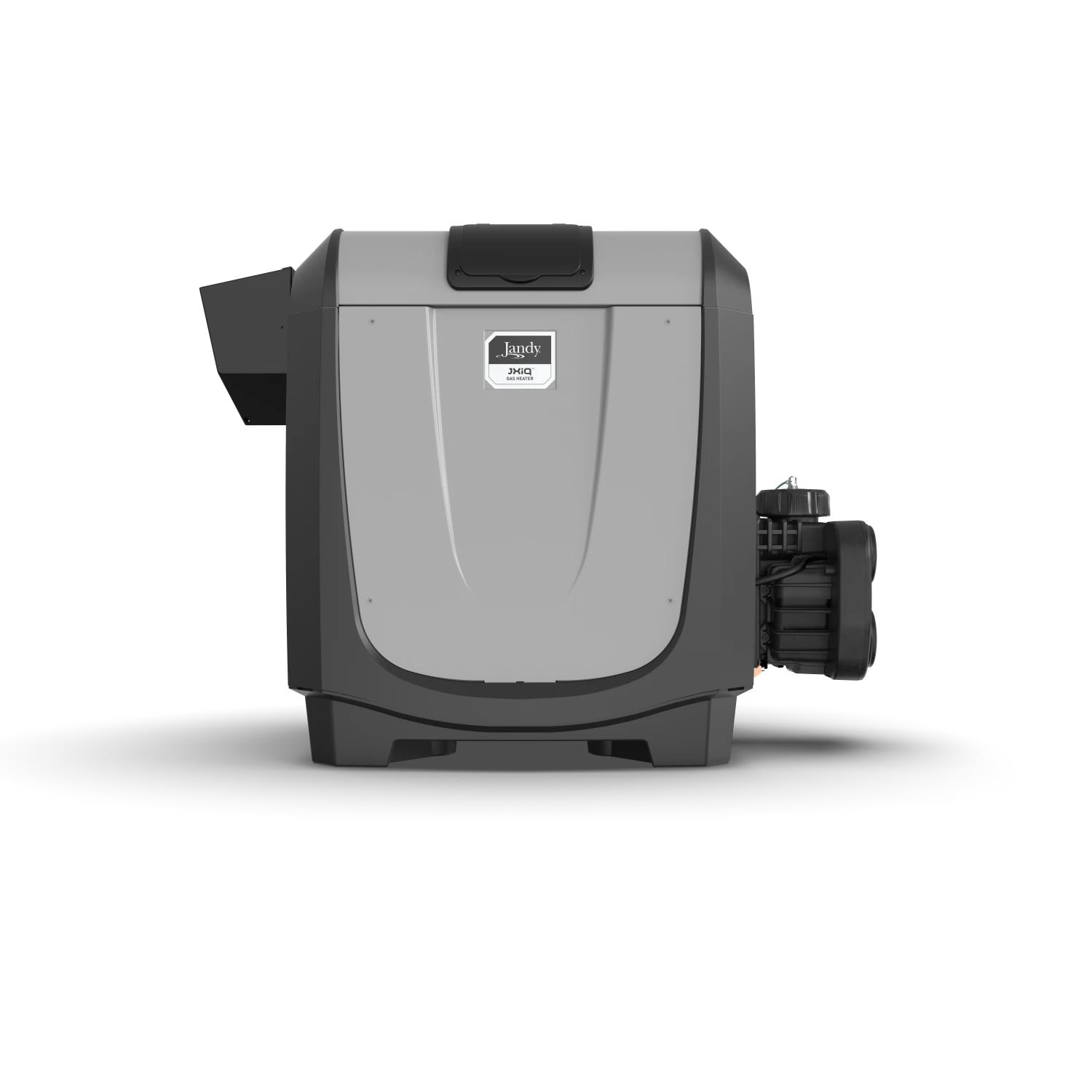 JANDY JXIQ POOL HEATER, 200, VERSA, NG VERSAFLO, NATURAL GAS, COPPER HX, POLY HEADER - (39.8" X 23.3" X 28.5") - product image