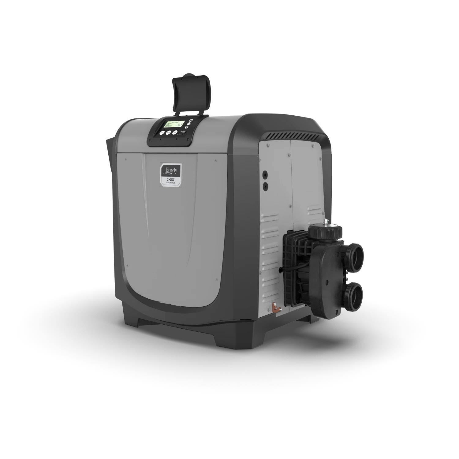 JANDY JXIQ POOL HEATER, 200, VERSA, NG VERSAFLO, NATURAL GAS, COPPER HX, POLY HEADER - (39.8" X 23.3" X 28.5") image 2