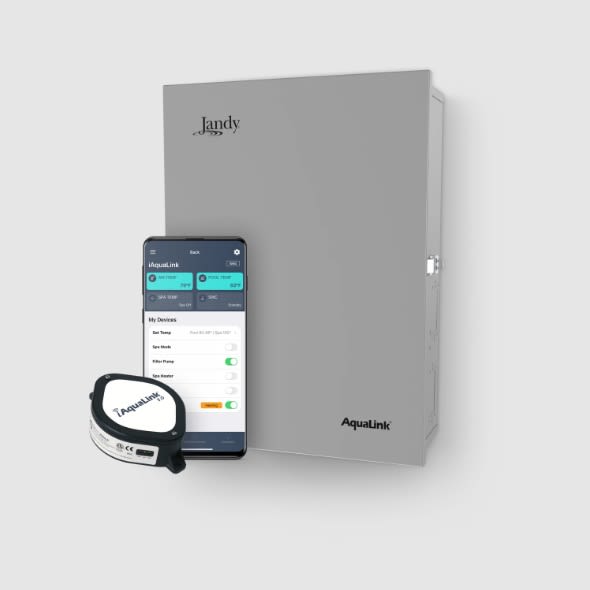 Jandy AquaLink RS P6 Pool Only Kit with PureLink SubPanel, PLC1400, iAquaLink, 6614AP-LG, 0/4 Actuators  