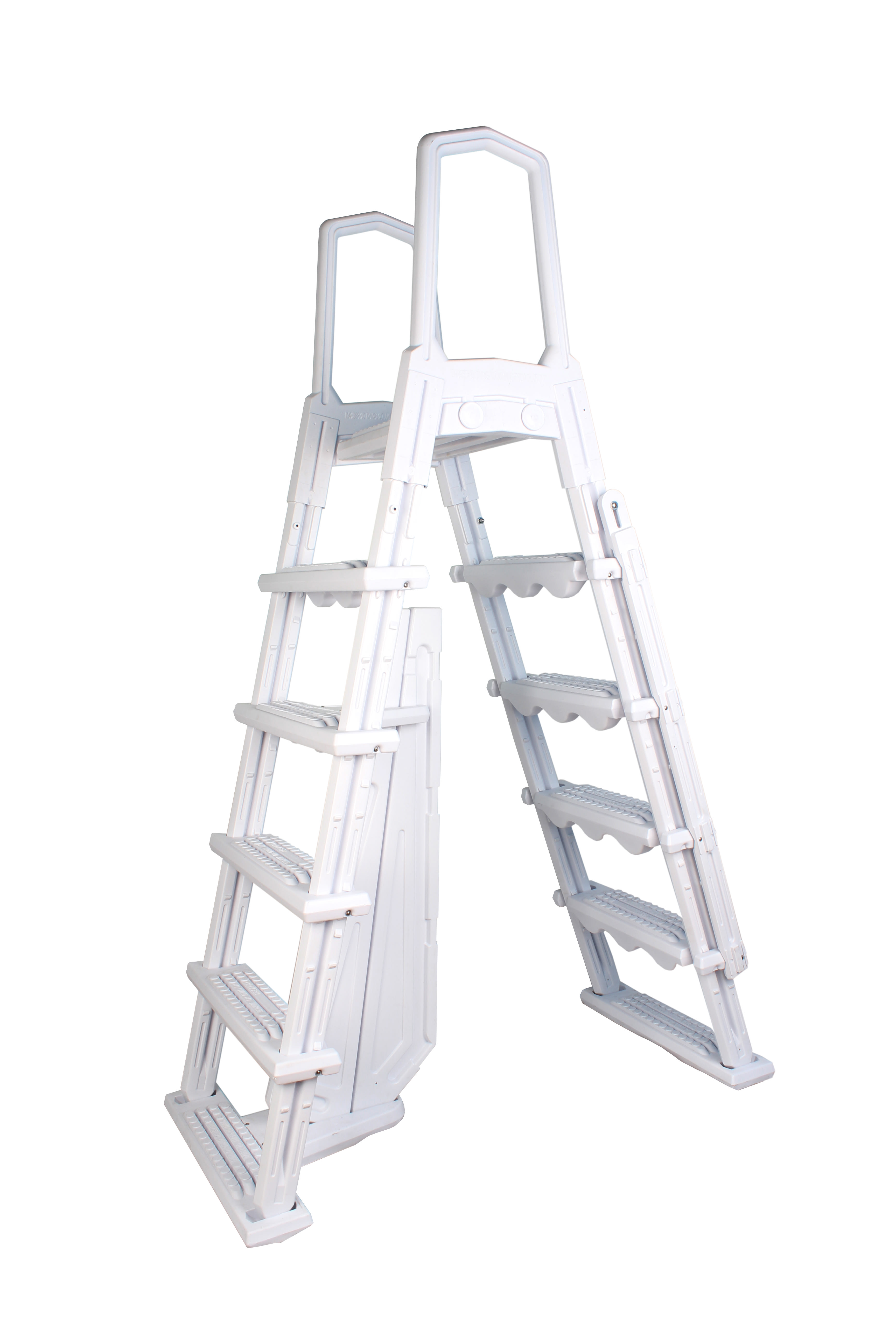SWIMLINE A-FRAME IN POOL LADDER WITH BARRIER - product image