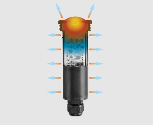 Jandy WaterColors Nicheless HydroCool Pool & Spa LED Lights, RGBW Hayward Color Series, 12 V, 12 W, 50' Cord, 1 Amp, 5 1/2" Long | JLU4C12W50H image 2