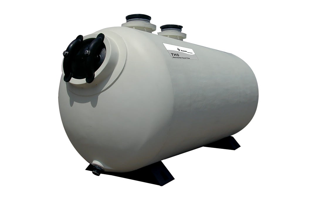 Pentair THS Series THS4284 Horizontal Sand Filter, 23.2 Sq Ft  