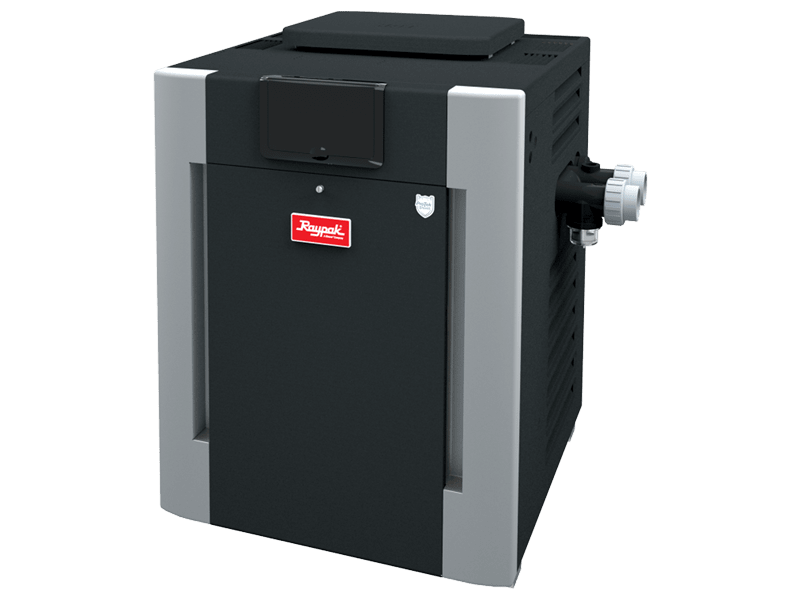 Raypak P-R266A-MN-C Millivolt Plus Natural Gas Heater, 266K BTU, Copper Exchanger, Polymer Headers | 009843 - product image