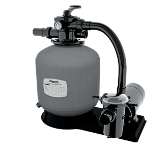 Raypak Protégé SFP Sand Filter w/1 Hp for Above Ground Pool, Vertical, 120 V, 1-Phase, 63 GPM  