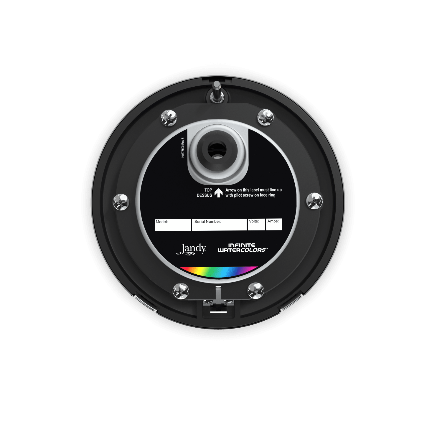 JANDY INFINITE WATERCOLOR LED SPA LIGHT NICHED 200' CORD 25 WATT image 4