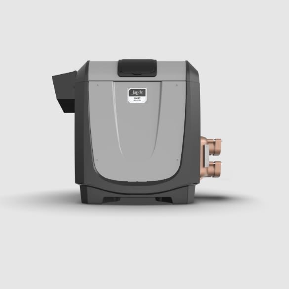 JANDY JXIQ POOL HEATER, 260, ASME, LP LIQUID PROPANE, CUNI HX, BRONZE HEADER - (39.8" X 23.3" X 28.5") - product image