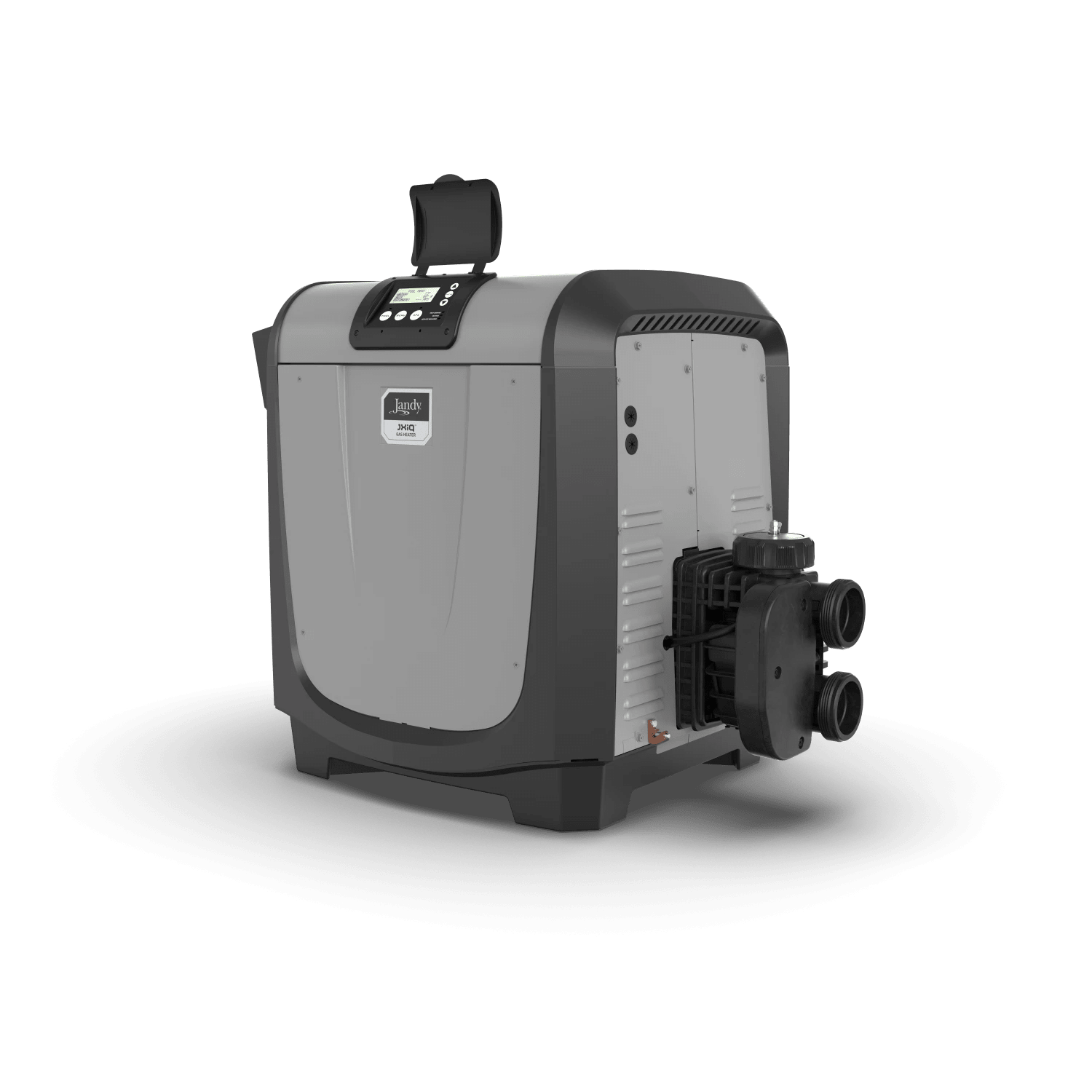 JANDY JXIQ POOL HEATER, 260, VERSA, LP VERSAFLO, LIQUID PROPANE, COPPER HX, POLY HEADER - (39.8" X 23.3" X 28.5") image 2