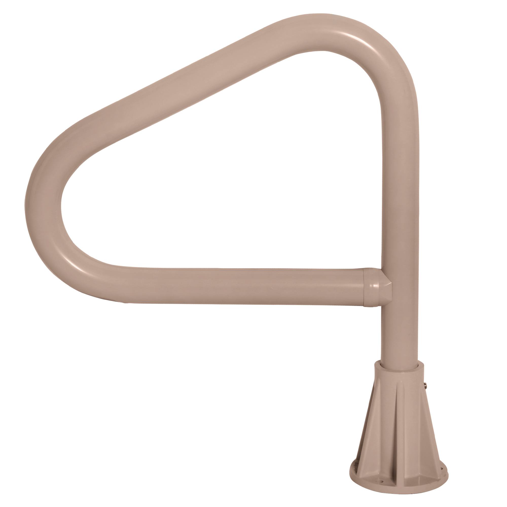 SAFTRON SPA RAIL TAUPE W/HOLES - product image