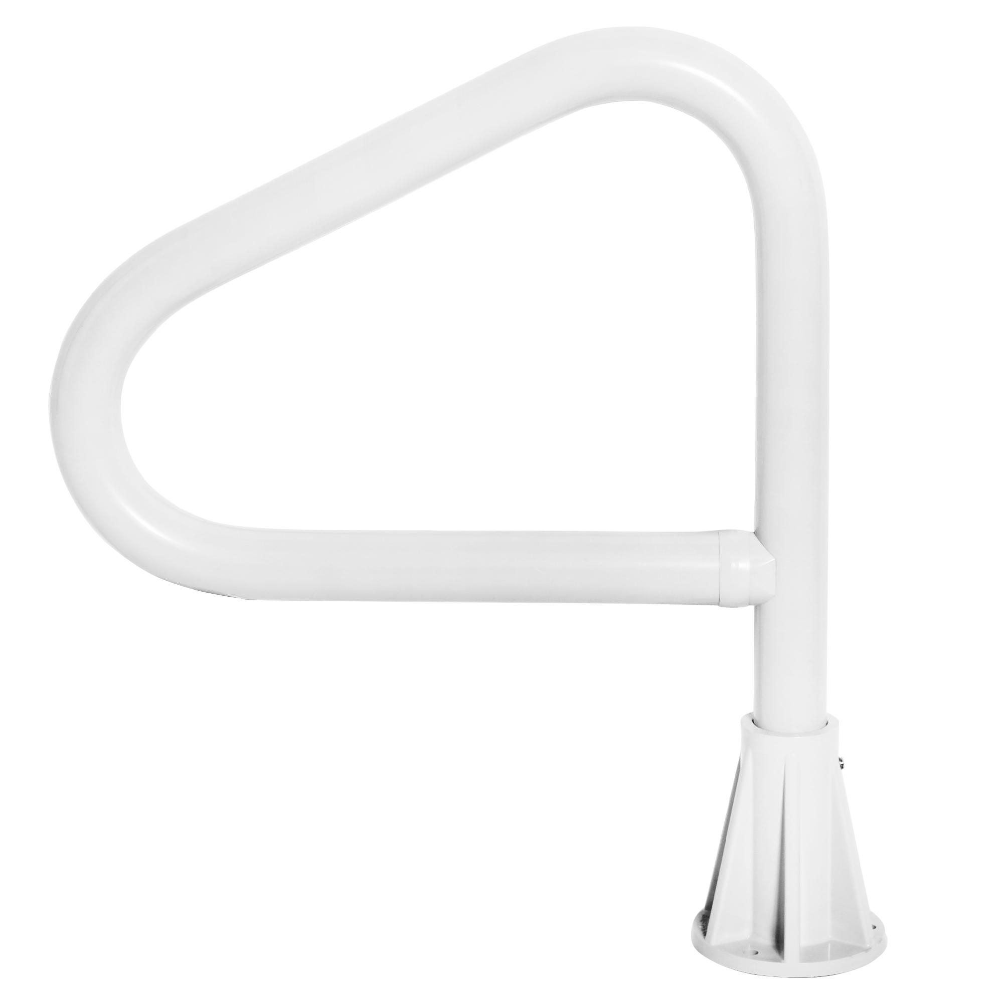 SAFTRON SPA RAIL WHITE W/ HOLES - product image