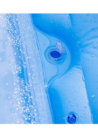 OCEAN BLUE SUNTAN OASIS TANNING BED WITH PILLOW 71" image 2