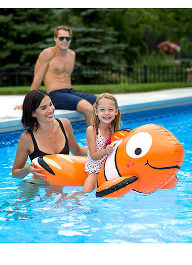 OCEAN BLUE CLANCY CLOWNFISH RIDE-ON - product image