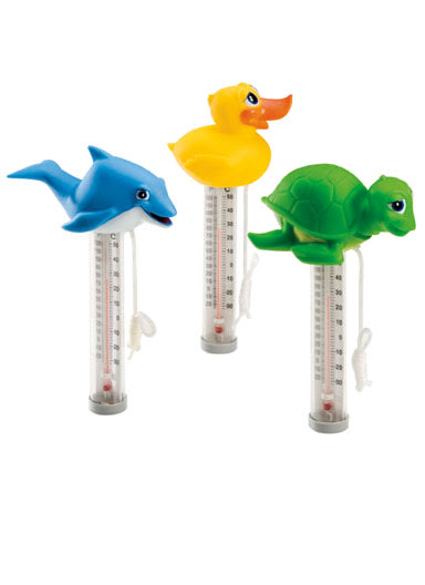 SPLASHPRO FLOATING HAPPY ANIMAL THERMOMETERS (3 STYLES) - product image