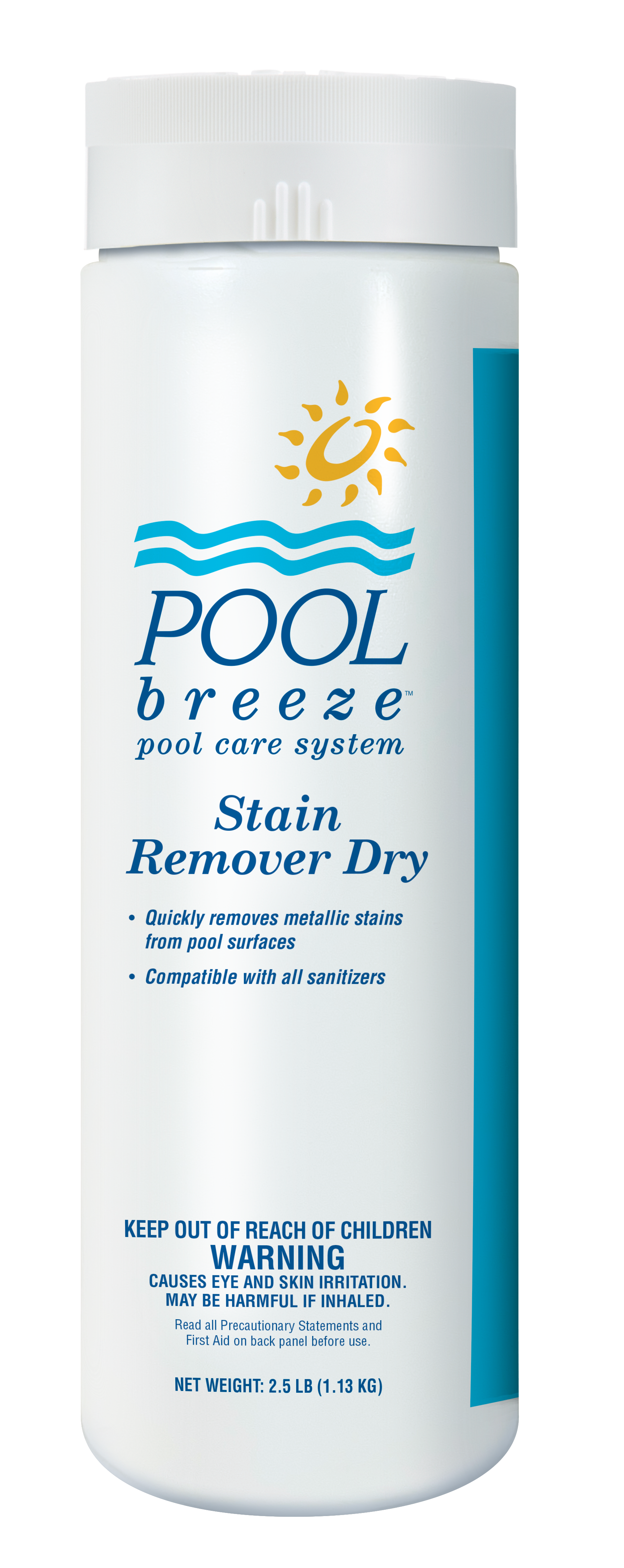 POOL BREEZE STAIN REMOVER DRY STAIN LIFTING/REMOVING PRODUCT (12/CASE) 2.5 LB - product image