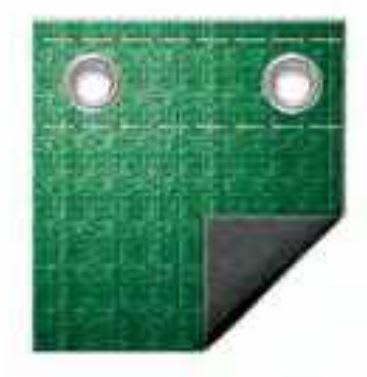 Swimline RipStopper 16' x 32' Oval Above Ground Winter Pool Cover, 4' Overlap, Green/Black, 15 Year Warranty | RIG1632 - product image