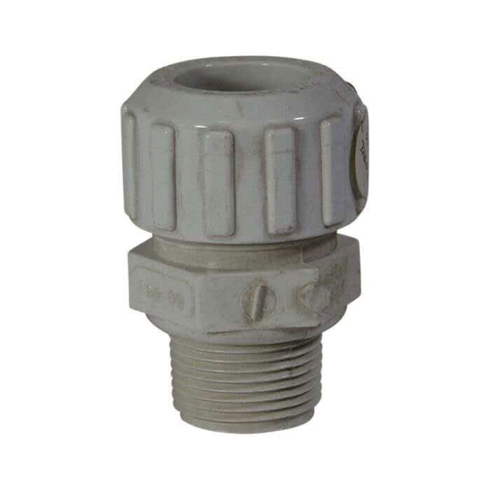 NDS Adapter, CTS x MPT White PVC 200 Series Compression with Flo-Lock - product image