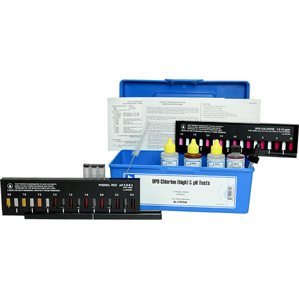 TAYLOR COMMERCIAL (USES SLIDE COMPARATORS) CHLORINE DPD 1.010 PPM/PH 6.88.4 - product image