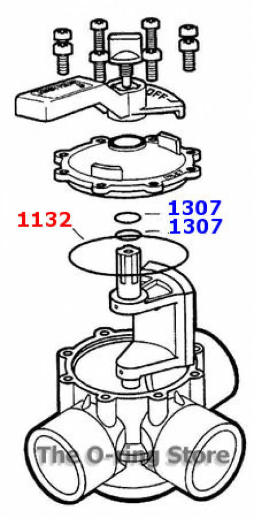 Jandy Pro Series O-Ring, Size 2-151, - product image