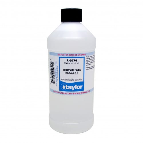 Taylor Thiosulfate Reagent (25 Ml Sample 1 Drop = 5 Ppm H2O2) 16 Oz | R-0774-E - product image