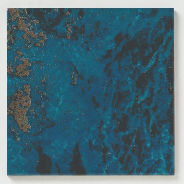 Aspeny Cobalt standard 6 by 6 pool tile sample