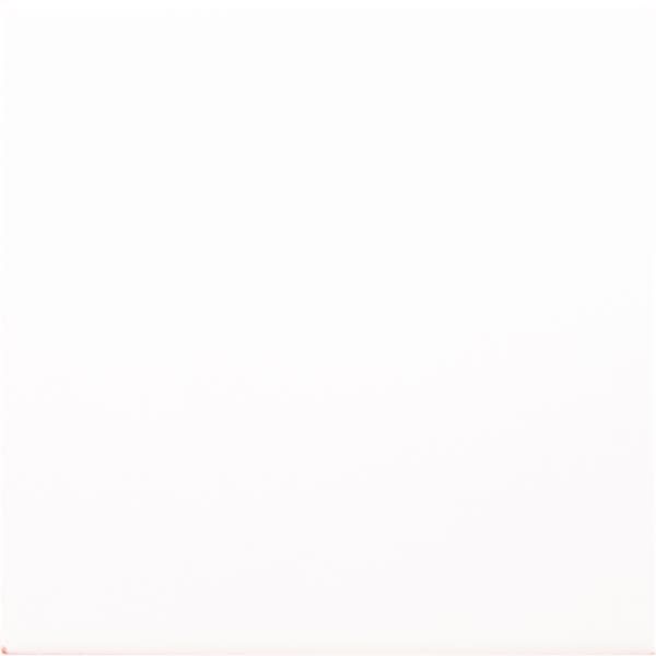 Solids White standard 6 by 6 pool tile sample