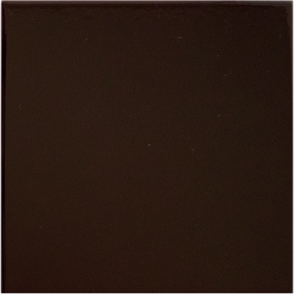 Solids Black standard 6 by 6 pool tile sample