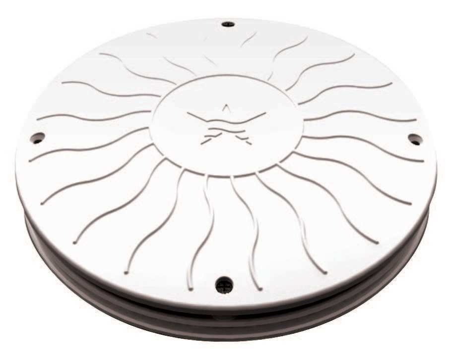 AQUASTAR 10 IN RD DEBRIS COVER AND FRAME - product image