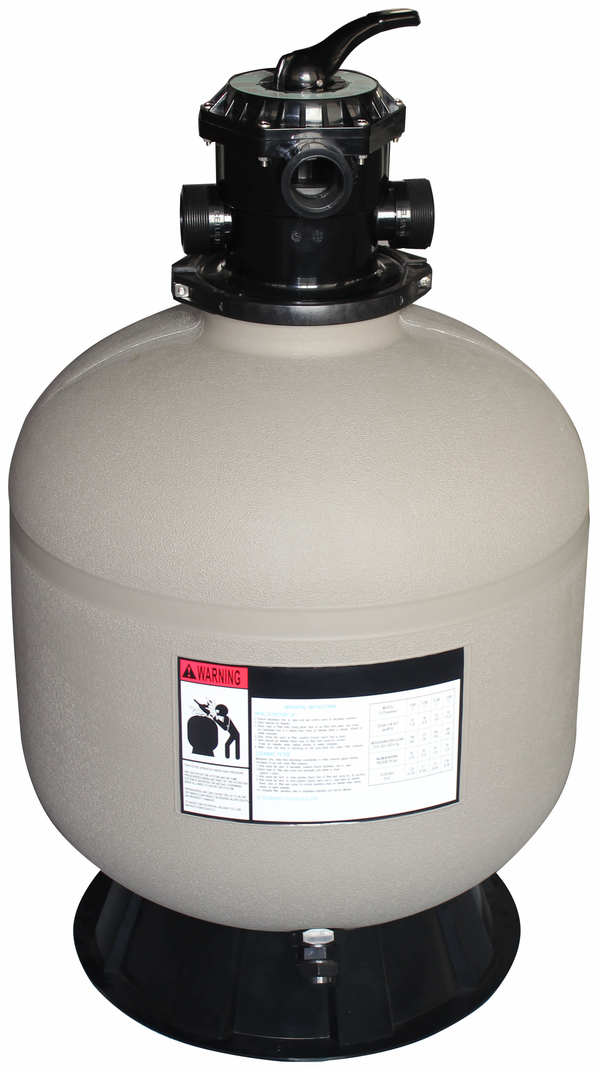 16 In Sand Filter W/Valve - product image