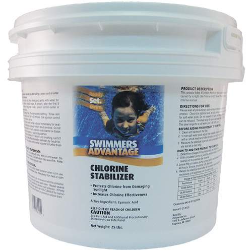 Swimmers Advantage 25 Lb Chlorine Stabilizer (Cyanuric Acid) - product image