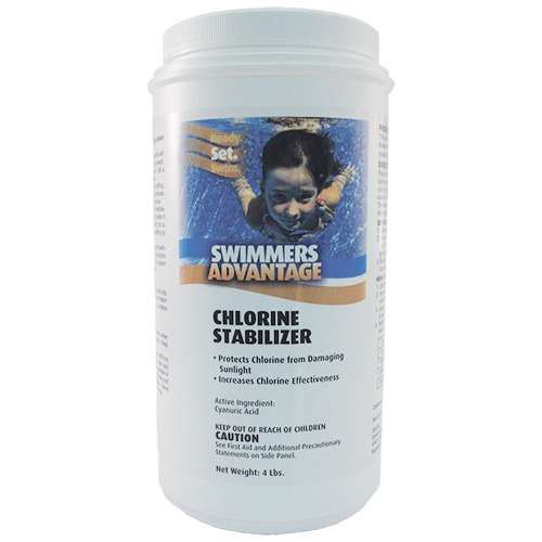 Swimmers Advantage 4 Lb Chlorine Stabilizer (Cyanuric Acid) - product image