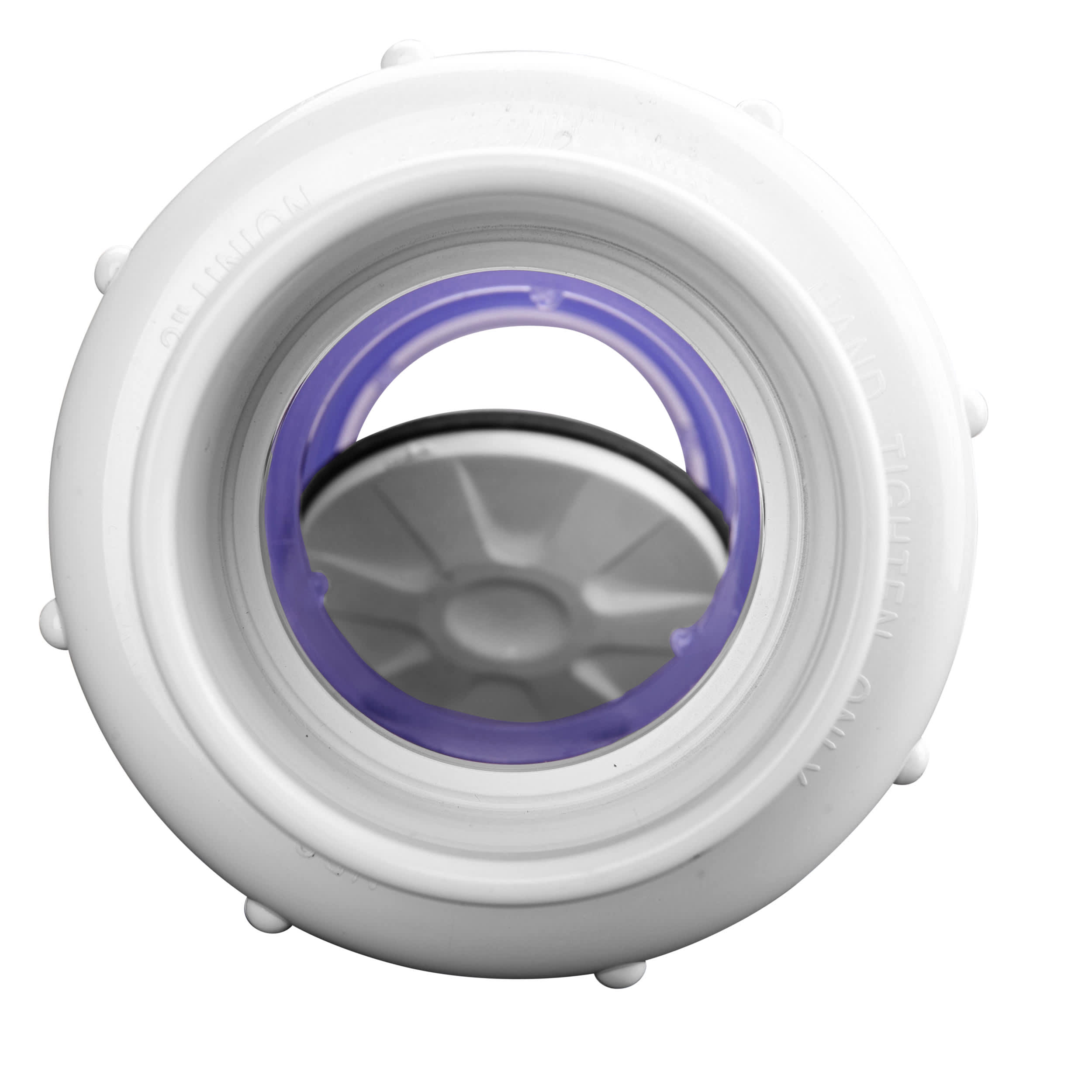 NDS Swing Check Valve, Slip Clear PVC 125 psi 1700 Series True Union Low-Profile image 5